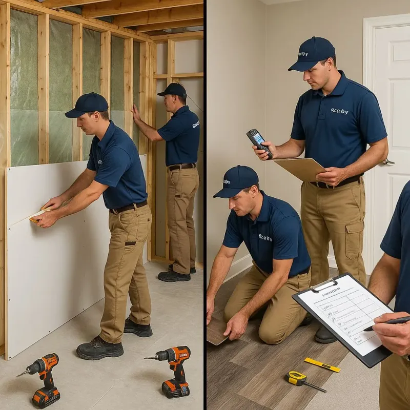Repairs and Reconstruction process in Wellington, TX